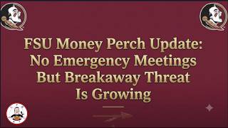 FSU Money Perch July Update. No Emergency Meetings But Breakaway Threat is Growing!