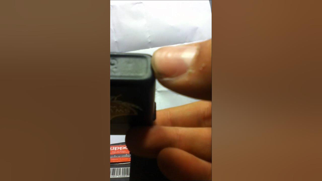 How to tell a fake zippo from a real one YouTube