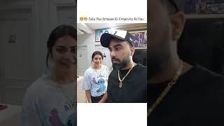 Golu Hui Armaan ki creativity ki fan 😍 #armanmalik #payalmalik #kritikamalik