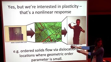 Video  Lisa Manning, Syracuse   KITP, Defects in disordered solids  Building blocks for avalanches