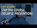 Stay the course  relapse prevention free hypnosis session