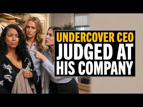 Undercover CEO Gets Treated Differently Based on First Impressions