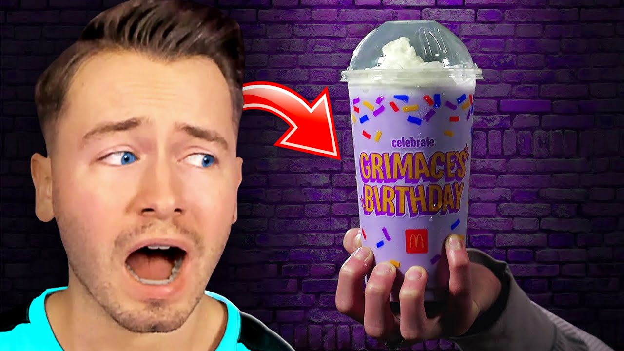 ER hätte den GRIMACE SHAKE nicht TRINKEN sollen...😱
