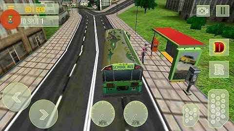 School Bus Driver 3D Simulator - Android Gameplay