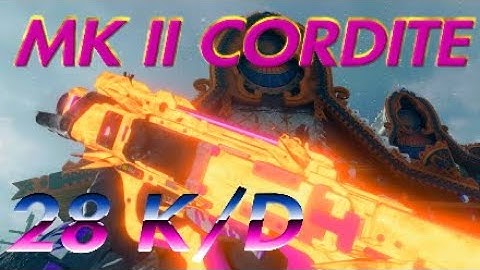 BEST MK II CORDITE CLASS SETUP (COD BO4)