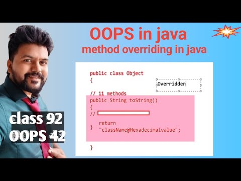 Java OOPS- class