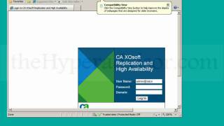 CA Arcserve and XOSoft Setting up Replication