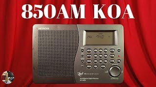 Hitachi KH-WS1 WorldSpace Radio | 850AM KOA