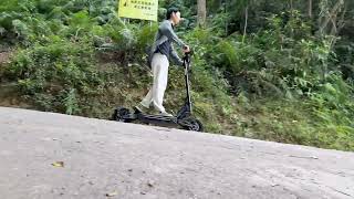 Dual Motor Electric Scooter for Adults, 4000W 45MPH, 42 Miles Range, Suspension