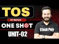 🔥T.O.S. Unit-02 | One Shot | G7 Batch | By Gaurav Sir