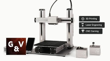 Snapmaker 2.0 Modular 3 in one 3D Printers. Creative potential from 3D printing to laser engraving
