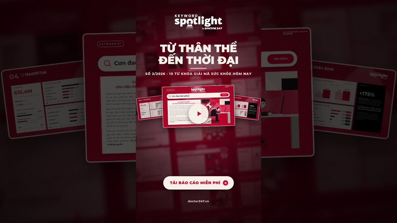 DOCTOR247 RA Máº®T KEYWORD SPOTLIGHT Sá» 2/2026 - Tá»ª THÃ‚N THá»‚ Äáº¾N THá»œI Äáº I #doctor247 #keywordspotlight