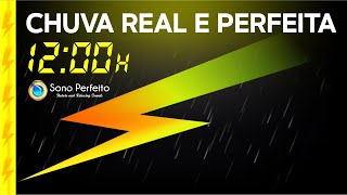 Real and Perfect Rain with intense waters in 8D dark screen 12 hour screenshot 2
