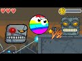 Pixel rainbow ball  all levels  funny ball adventure  pixel rainbow ball gameplay volume 3