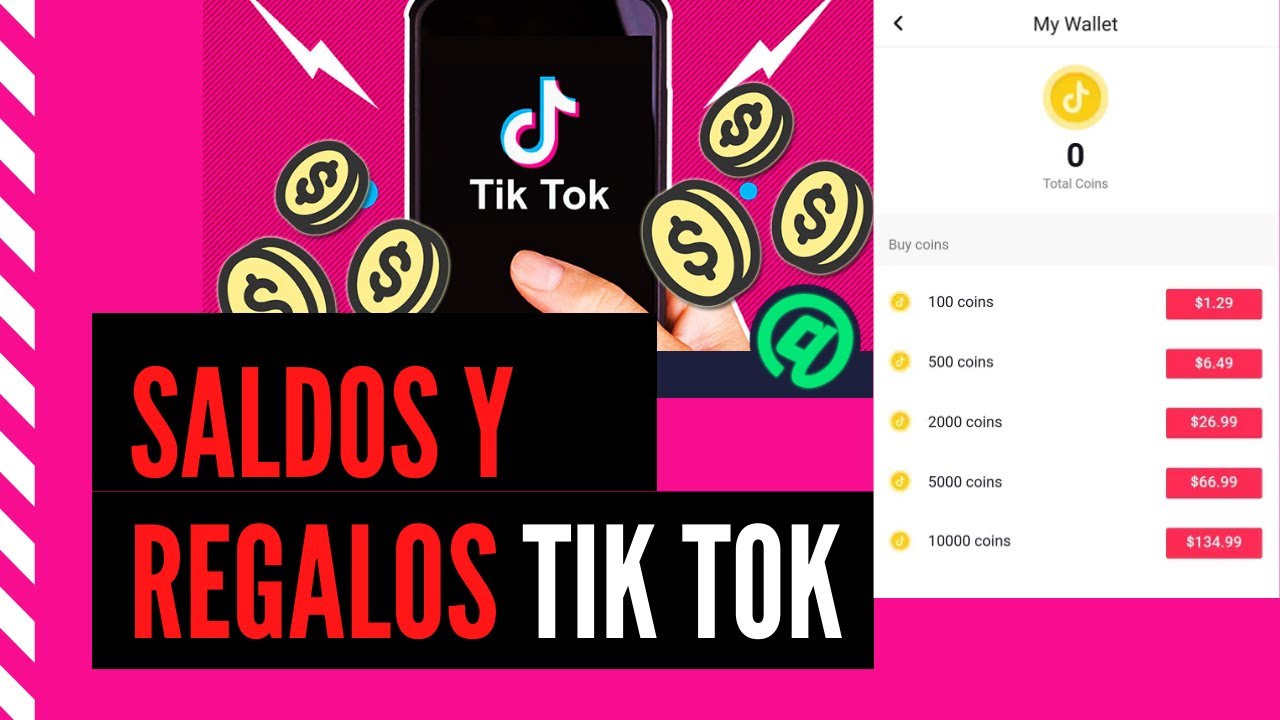 COMO VER SALDOS Y REGALOS 🎁 EN TIK TOK