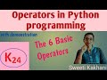 Types of Operators in Python