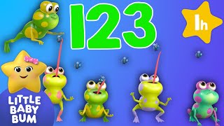 Five Little Speckled Frogs + More Little Baby Bum Nursery Rhymes and Kids Songs | Learning ABCs 123s