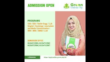 Admission open - Spring 2023