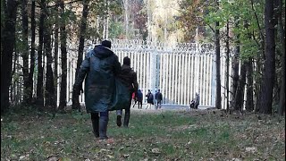 قصه مهاجر عراقي نكسرت رجلهً في الغابات البولنديه