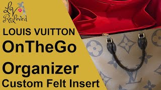 Custom Organizer Insert for Louis Vuitton OnTheGo Tote - What's In My Bag -  2019 Giant Collection 