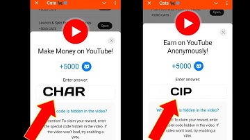 Make Money on YouTube! Cats Code | Earn on YouTube Anonymously | 22-23 November Cats All Codes Today
