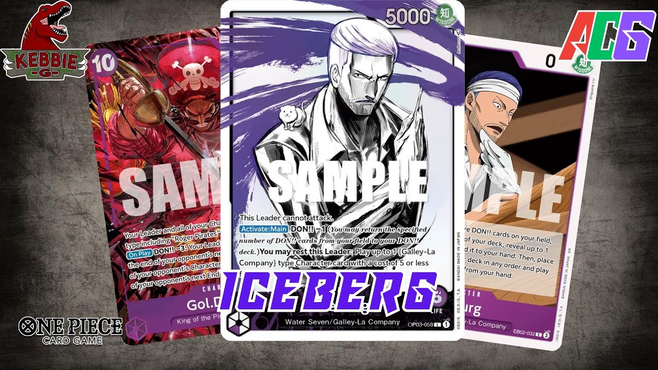 one piece tcg iceberg deck Magic: The Gathering Edge of Eternities Commander – Card Type Iceburg | One Piece TCG