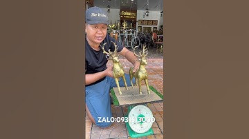 Cặp tuần Lộc #đồcổcầnthơ #phongthuy #dogothuhuyen #đồcổ