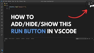 how to add run button in visual studio code | (Fixed) run button not showing in vs code screenshot 3