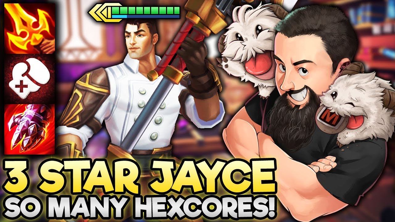 3 Star Jayce - What a Way to Start the Week!! | TFT Into the Arcane | Teamfight Tactics