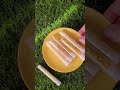 ASMR Mini beads 💛 #relaxing #colourfulstones #asmr #satisfying #stonebeads #coloursvideo #yellow