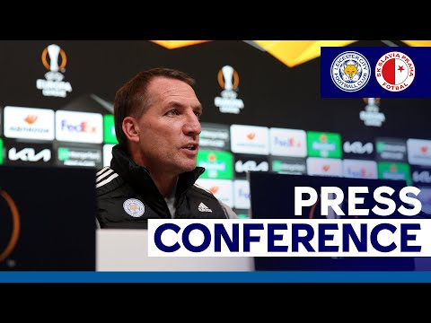 ‘We Can Get The Job Done’ - Brendan Rodgers | Leicester City vs. Slavia Prague