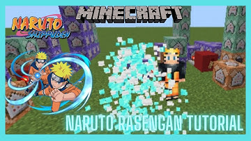 [MCPE/MCBE Naruto] Naruto Command Tutorial《Rasengan V2》