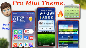 Pro Miui Theme - That You Must Have🙂 | Fully Customisable Lockscreen, Data Usage & Much More😍
