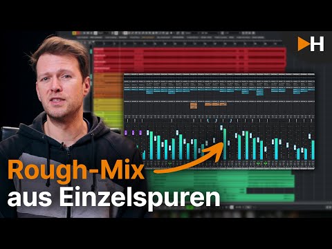 Rough-Mix eines Rocksongs in einer Stunde
