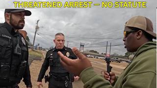 Officer THREATENS Arrest Over ID But Mississippi Has No Law For It