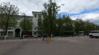 Zukovskiy city center cycling gopro hyperlapse 2023