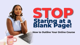 How To Create Simple Course Outline  Simple Formula for Beginner Instructors