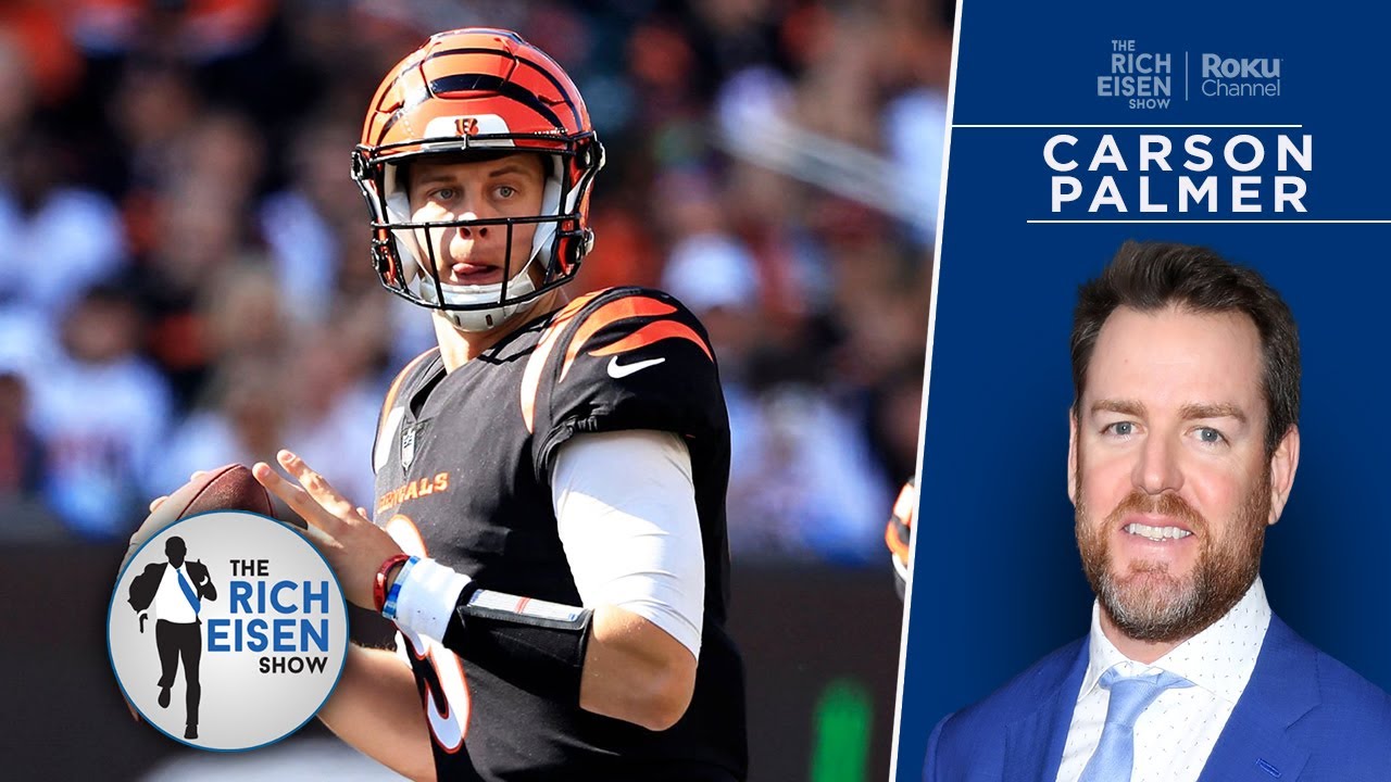 Carson Palmer Explains His EyebrowRaising Burrow vs Mahomes Comments