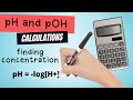 Mastering pH and pOH Calculations in Chemistry