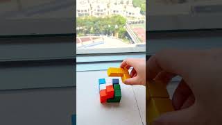 3D Puzzle Cube. I can assemble it in less than 1 minute 💪 #fypシ #games #3dpuzzles screenshot 4