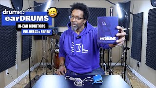 New Drumeo &#39;Ear Drums&#39; In-Ears 🔵 🎧 (For Live On Stage Or Practicing At Home)