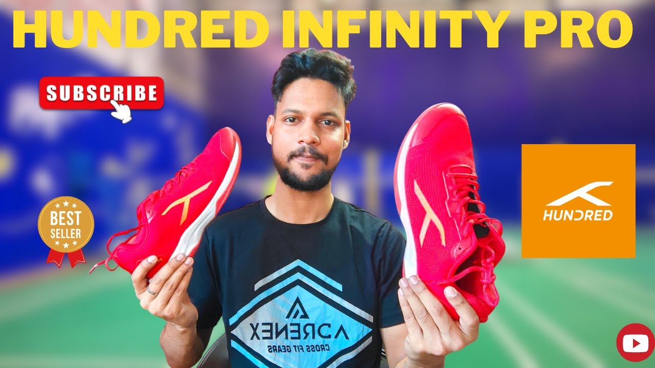 Hundred Infinity Pro Badminton Shoes | Hindi | 2024