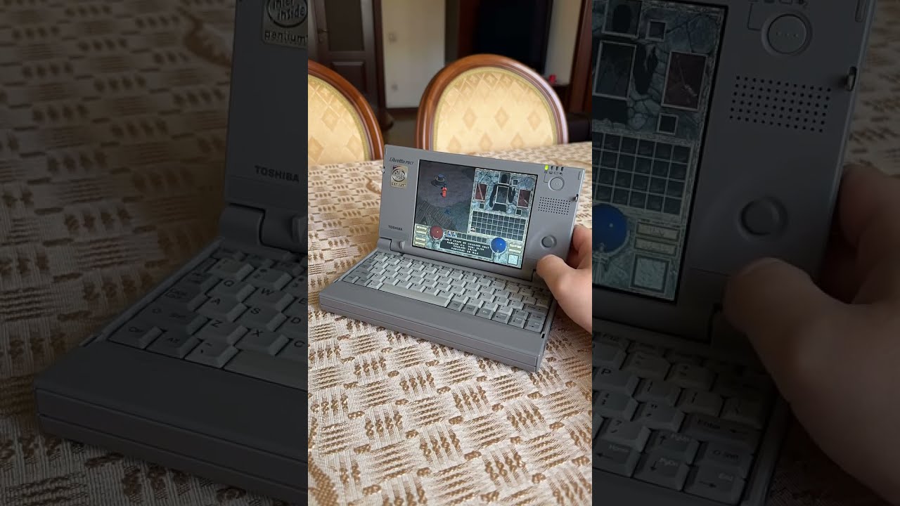 Toshiba Libretto 70CT | #vintage #computer #retro