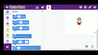How to create square in pictoblox