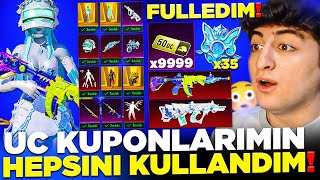 50 UC KUPONUYLA YENİ NİHAİ SET, M416 KERKENKELE VE AUG'U FULLEDİM! (KUPONLARI BİTİRDİM) -PUBG Mobile