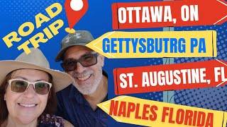 Travel To Florida | Road Trip | Ontario to Naples in 4 Day / 3 Nights