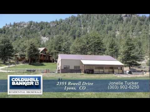 2355 Rowell Drive, Lyons, CO home video tour