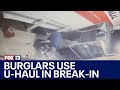 Burglars use U-Haul to break into Shoreline gas station | FOX 13 Seattle