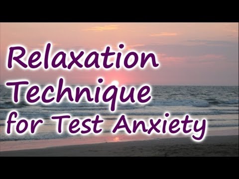 Thumbnail for the embedded element "Calm Test Anxiety, Relaxation Breathing Technique by AOMA Graduate School Austin"