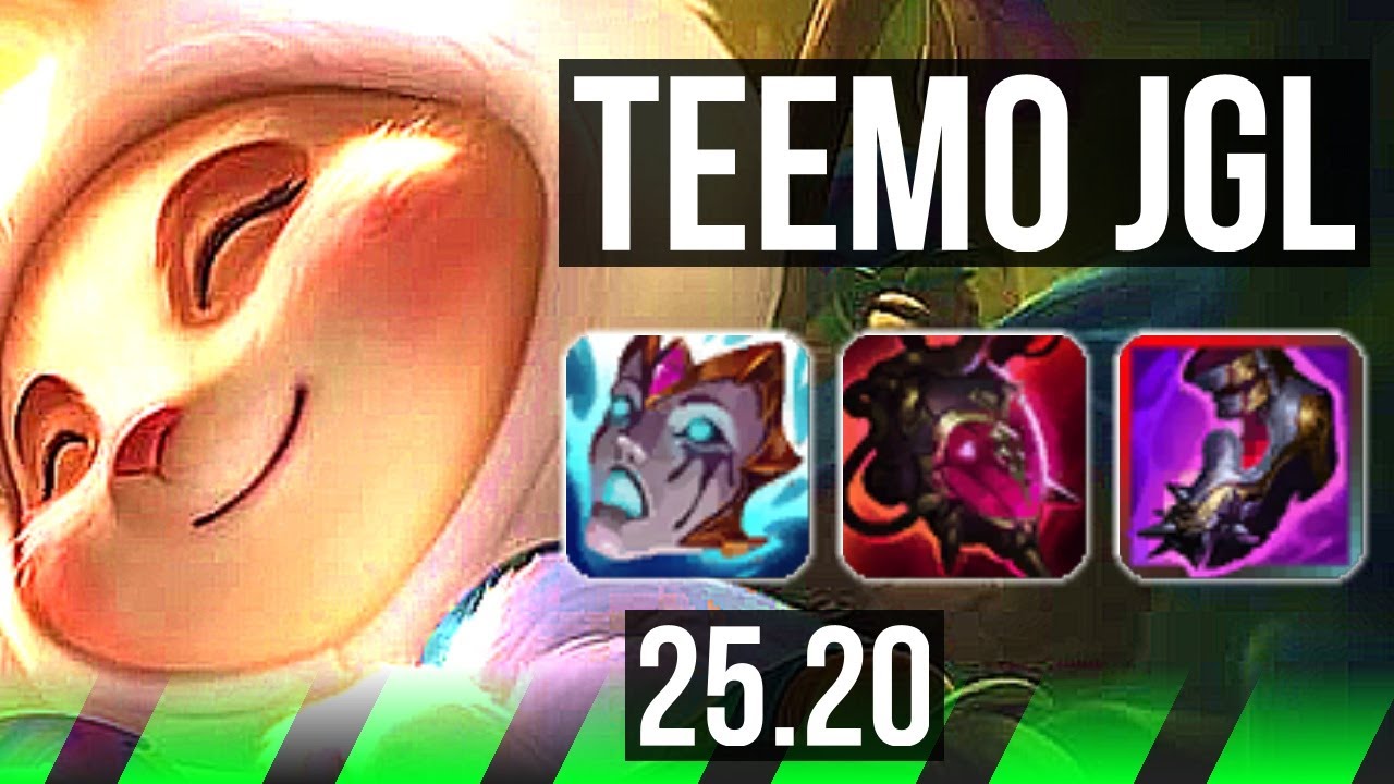 TEEMO vs JAX (JGL) | Legendary | EUW Master | 25.20